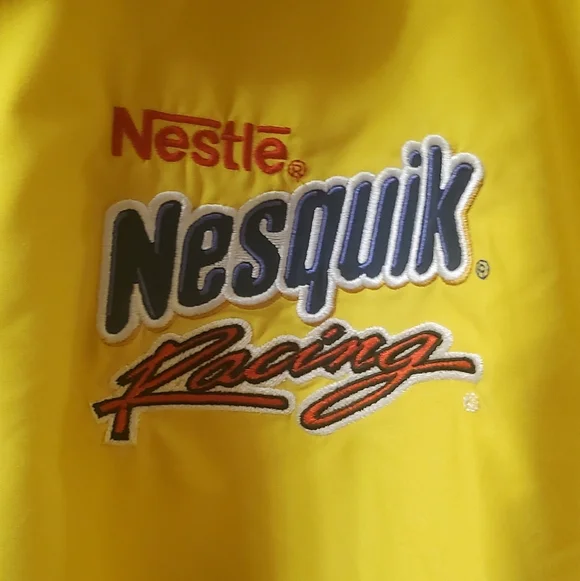 VGT Rare BulldogRacing Apparel Jacket. Nestle Nesquik Racing Logo. Sz XL